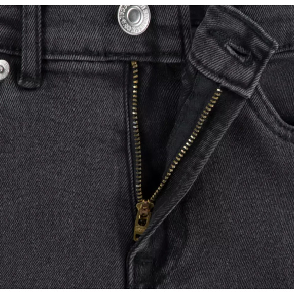 Levi's Baggy '94 Jeans  Girls Relaxed Fit Straight Leg Size 12 Washed Black NWT - Picture 4 of 4